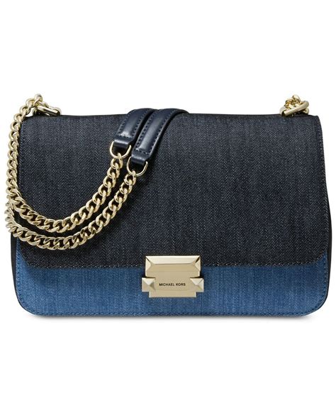 denim michael kors backpack|Michael Kors denim crossbody.